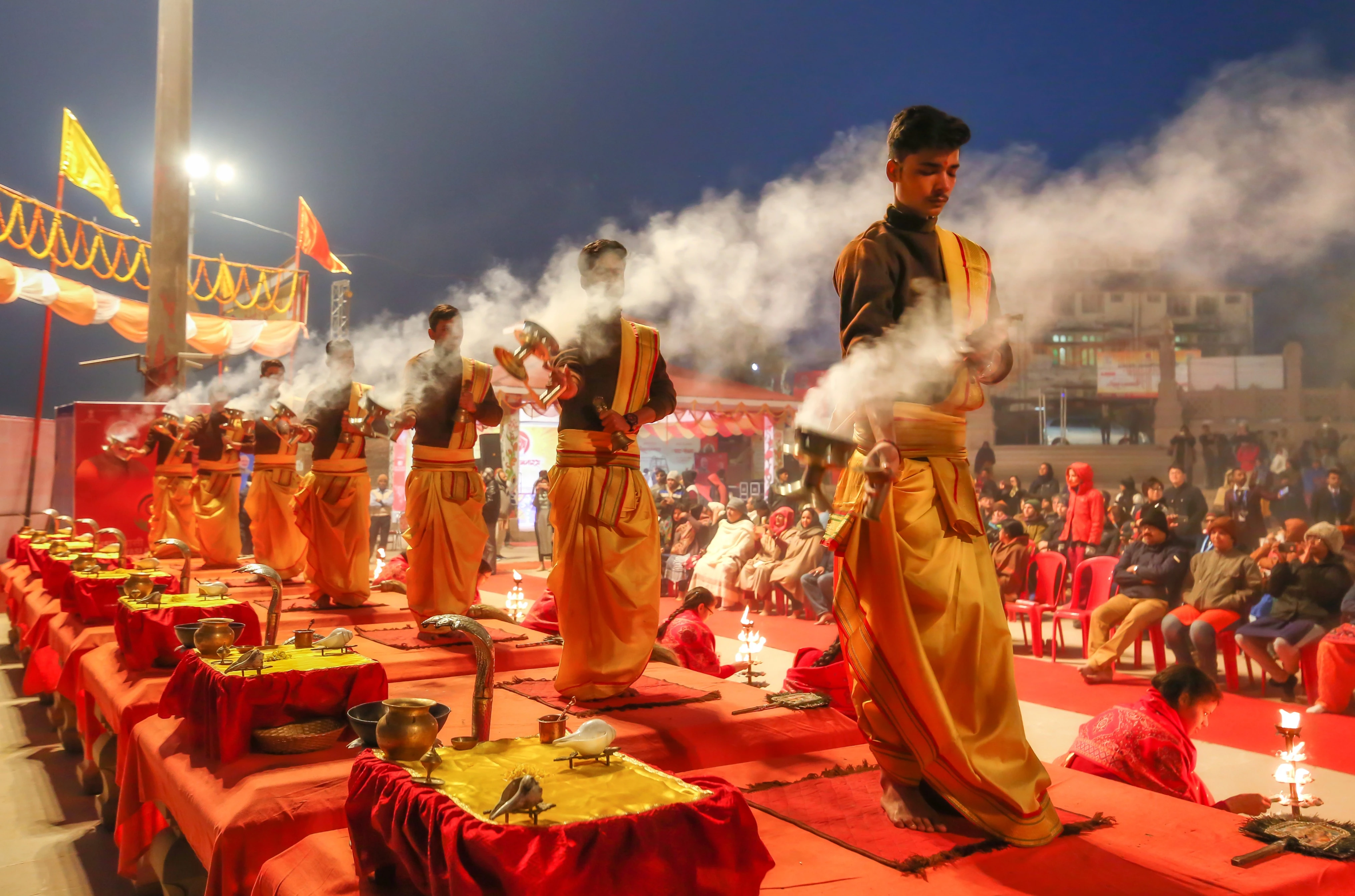famous ganga aarti in varanasi